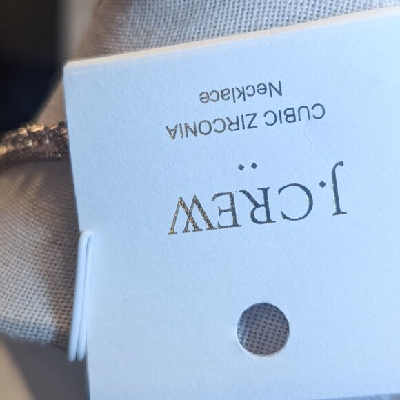 J.Crew Factory Crystal Layering Necklace - Picture 4 of 8